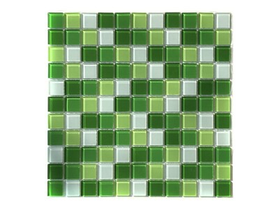 Мозаика стеклянная Aquaviva Сristall Green Light DCM173