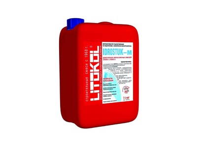 Добавка к цементной затирочной смеси IDROSTUK-м (канистра) 10 л