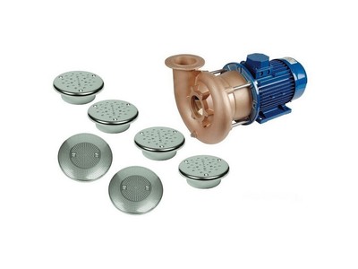 Гидромассаж Fitstar Combi-Whirl 8631020 (220/380 В, 5,5 Квт) компл: насос, 4 форсунки, 2 водозабора