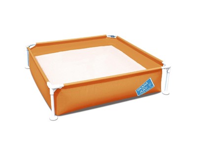 Детский каркасный бассейн Bestway 56217 (122х122х30.5 см) Orange