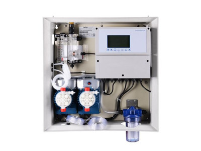 Станция контроля качества воды AquaViva PH+Free Cl 5л/ч + Ячейка + 2 насоса