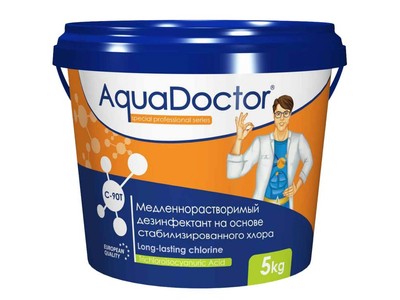 AquaDoctor C-90T 5 кг. Химия для бассейна AquaDoctor C-90T 5 кг. Химия для бассейна