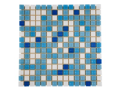 Мозаика стеклянная Aquaviva Bahama светлая B2311N